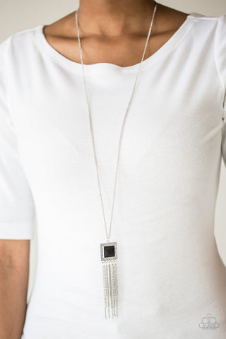 Shimmer Sensei Black Paparazzi Necklace