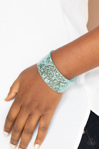 Snap, Crackle, Pop! Blue Paparazzi Bracelet