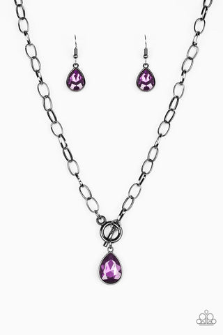 So Sorority Purple Paparazzi Necklace