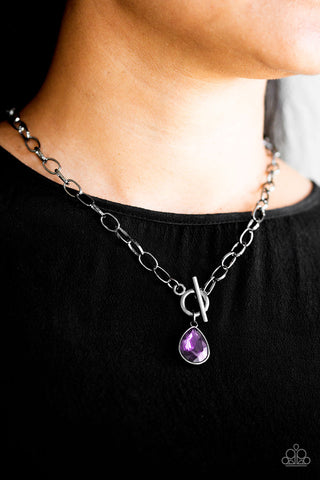 So Sorority Purple Paparazzi Necklace