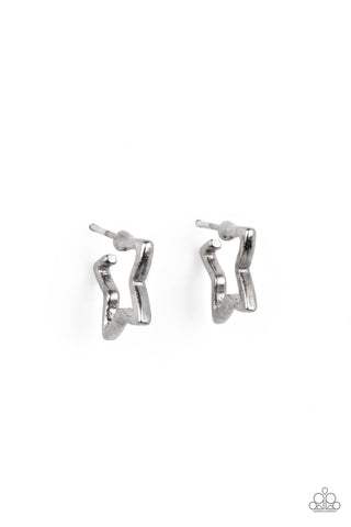 Kids' Starlet Shimmer Star Hoop Earrings Set