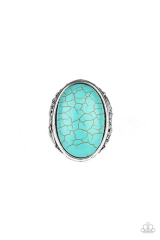 Stonehenge Garden Blue Paparazzi Ring