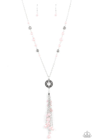 Tasseled Treasure Pink Paparazzi Necklace