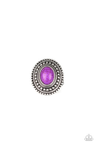Terra Terrain Purple Paparazzi Ring