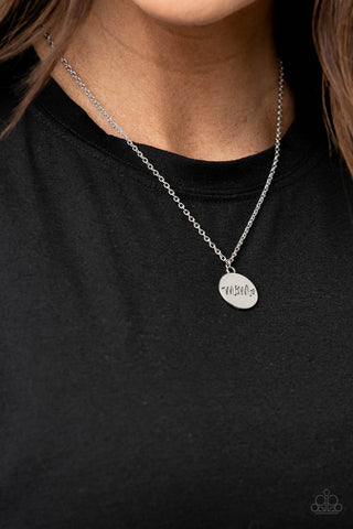 The Cool Mom Silver Paparazzi Necklace