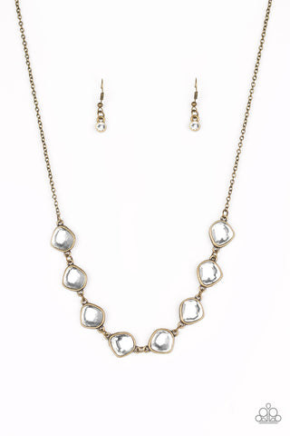 The Imperfectionist Brass Paparazzi Necklace