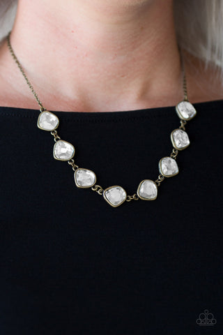 The Imperfectionist Brass Paparazzi Necklace