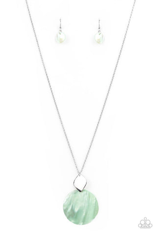 Tidal Tease Green Paparazzi Necklace
