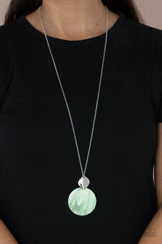 Tidal Tease Green Paparazzi Necklace