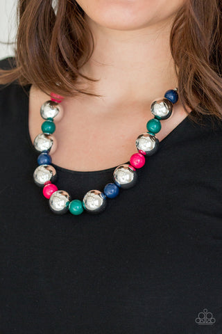 Top Pop Multi Paparazzi Necklace
