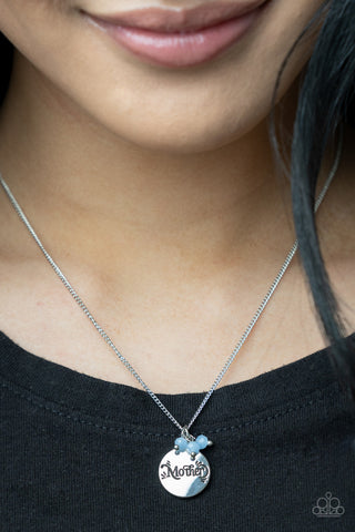 Warm My Heart Blue Paparazzi Necklace