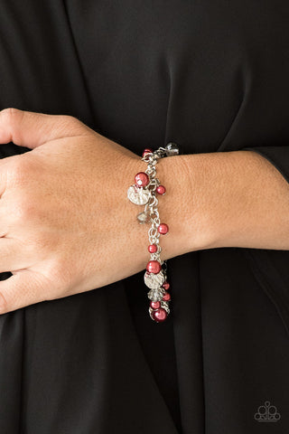 West Coast Wanderer Red Paparazzi Bracelet