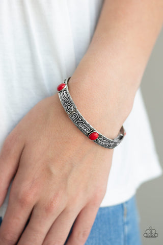 Wild West Story Red Paparazzi Bracelet