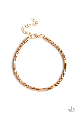 Winning Gold Paparazzi Men's Bracelet