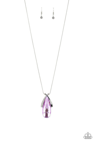 Stellar Sophistication Purple Paparazzi Necklace