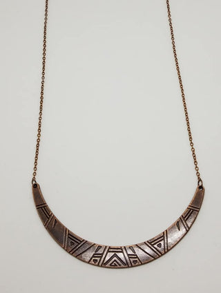 August 2018 Fashion Fix Exclusive Copper Tribal Paparazzi Necklace