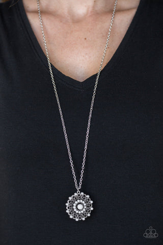 Boho Bonanza Silver Paparazzi Necklace