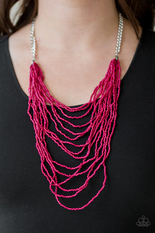 Bora Bombora Pink Paparazzi Necklace