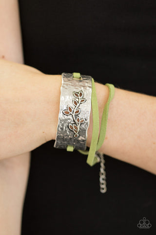 Branching Out Green Paparazzi Bracelet