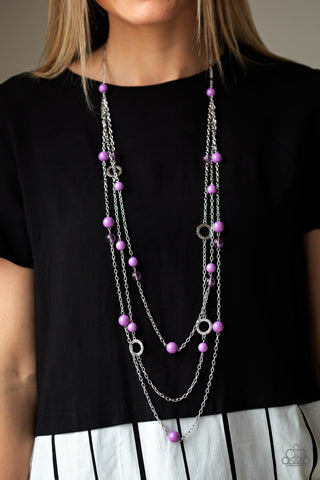 Brilliant Bliss Purple Paparazzi Necklace