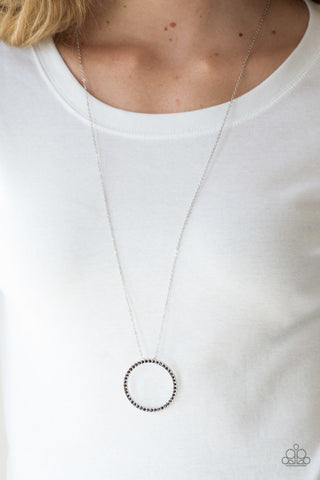 Center of Attention Purple Paparazzi Necklace