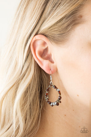 Crushing Couture Multi Paparazzi Earrings