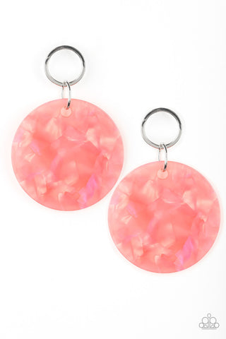 Beach Bliss Orange Paparazzi Earrings