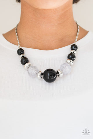 Daytime Drama Black Paparazzi Necklace