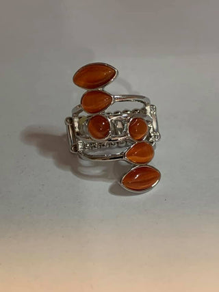 Wraparound Radiance Orange Paparazzi Ring