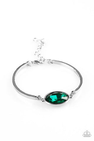 Definitely Dashing Green Paparazzi Bracelet