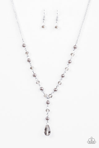 Diva Deluxe Silver Paparazzi Necklace