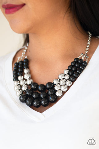 Dream Pop Black Paparazzi Necklace