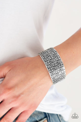 Eat Your Heart Out Silver Paparazzi Bracelet