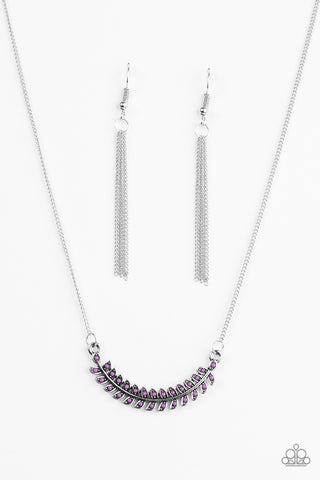 Flying Colors Purple Paparazzi Necklace