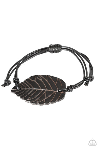 Forest Forager Black Paparazzi Bracelet