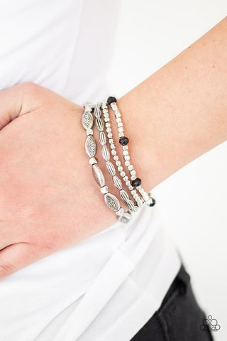 Full of WANDER Black Paparazzi Bracelet