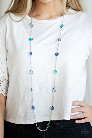 Glassy Glamorous Multi Paparazzi Necklace