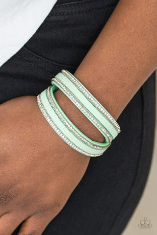 Going for Glam Green Paparazzi Bracelet