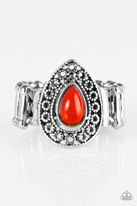 HUE Me In Red Paparazzi Ring