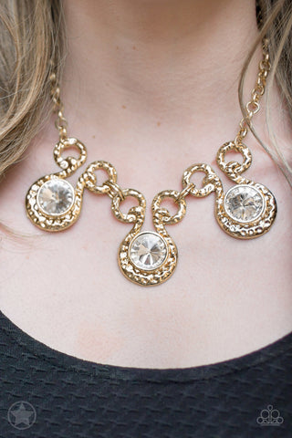 Hypnotized Gold Paparazzi Necklace