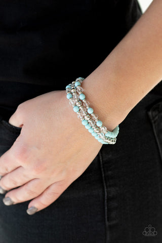 Irresistibly Irresistible Blue Paparazzi Bracelet