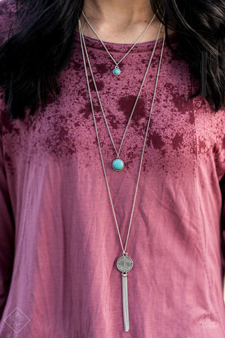 Life is a Voyage Blue Paparazzi Necklace