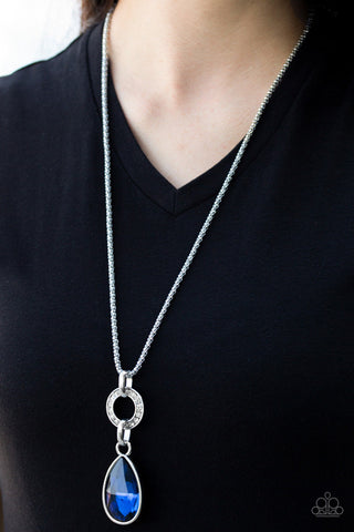 Lookin Like a Million Blue Paparazzi Necklace