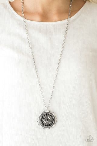 Lost SOL Black Paparazzi Necklace