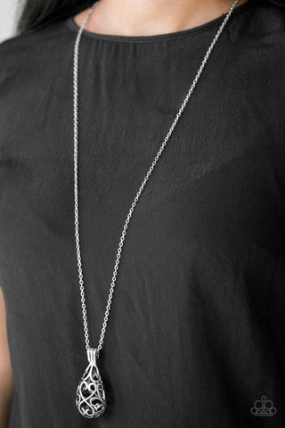 Magic Potions Silver Paparazzi Necklace
