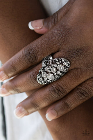 Make Your Own Fairytale White Paparazzi Ring