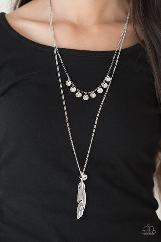 Mojave Musical Silver Paparazzi Necklace