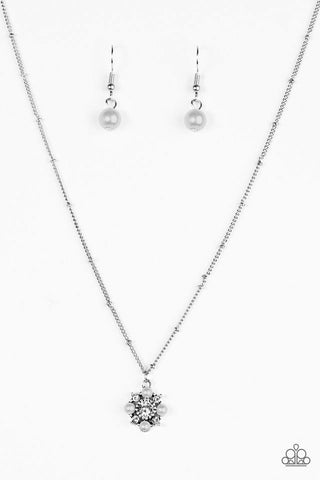 Most Cherished White Paparazzi Necklace