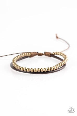 Mountain Mod Brass Paparazzi Bracelet