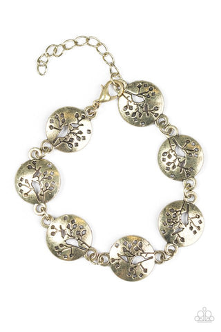 NEST in Peace Brass Paparazzi Bracelet